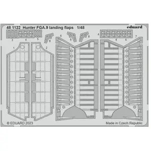 Eduard Ailerons d'atterrissage Hunter FGA.9 1/48 AIRFIX pas cher