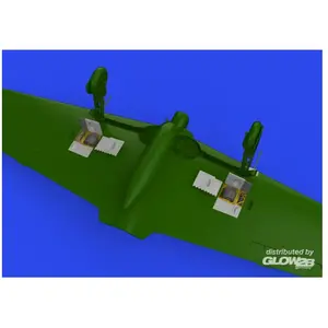 Eduard A6M3 gun bays long barrel PRINT 1/48 pas cher