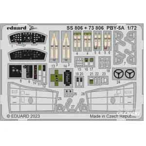 Eduard PBY-5A 1/72 HOBBY 2000 / ACADEMY pas cher