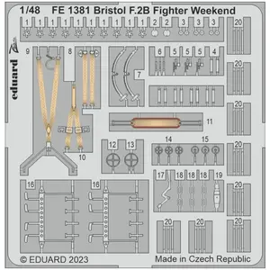 Eduard Bristol F.2B Fighter Weekend 1/48 pas cher