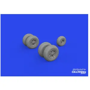 Eduard Sea King wheels 1/48 AIRFIX pas cher