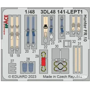 Eduard Hunter FR.10 SPACE 1/48 AIRFIX pas cher