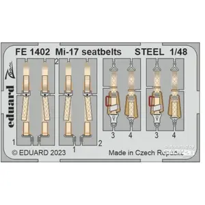 Eduard Mi-17 seatbelts STEEL 1/48