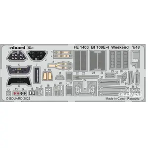 Eduard Bf 109E-4 Weekend 1/48