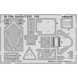 Eduard Seafire F.XVII 1/48 pas cher