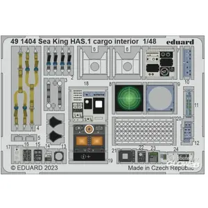 Eduard Sea King HAS.1 cargo interior 1/48 pas cher