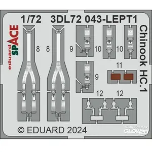 Comparateur de prix : Eduard Chinook HC.1 SPACE AIRFIX