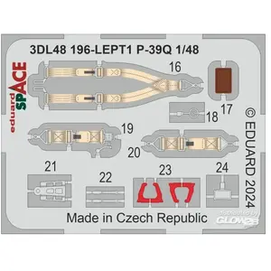 Eduard P-39Q SPACE ARMA HOBBY pas cher