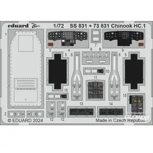 Eduard Chinook HC.1 AIRFIX pas cher