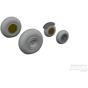 Eduard B-24J wheels