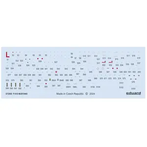 Eduard P-51D stencils pas cher