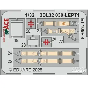Eduard Bf 109F-4 SPACE HOBBY 2000 / HASEGAWA pas cher