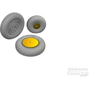 Eduard P-39 wheels early ARMA HOBBY pas cher