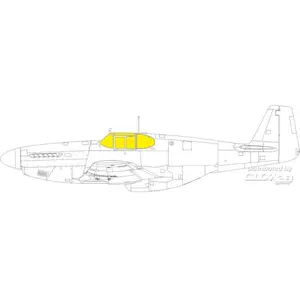 Eduard P-51B/C framed canopy 1/48 pas cher