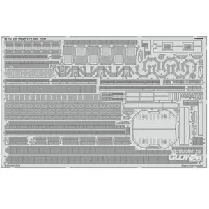 Eduard USS Ranger CV-4 part 2 1/350 pas cher