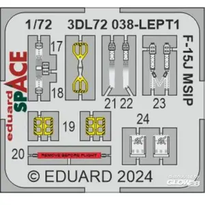 Eduard F-15J MSIP ESPACE pas cher
