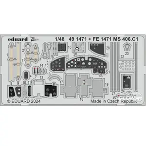 Eduard MS 406.C1 pas cher