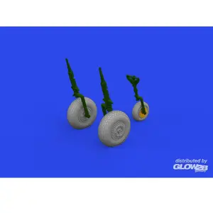 Eduard B-26B wheels 1/48 pas cher