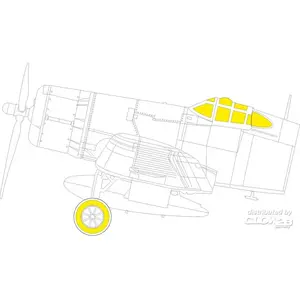 Eduard F4U-2 TFace HOBBY BOSS pas cher