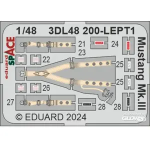 Eduard Mustang Mk.III SPACE pas cher