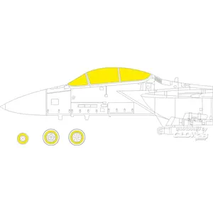 Eduard Modelbouwpakket - CX675 F-15D Maskering - Accessoires set - 1:72 - Modelbouw pas cher