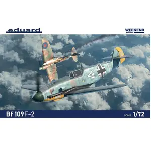EDUARD - Maquette Avion Bf 109f-2 Weekend Edition eduard7474 1:72 Maquette Char Promo - Ref : 15415Vendu pargalaxus