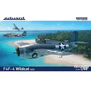 Eduard F4F-4 Wildcat dernièrement EDUARD-WEEKEND pas cher