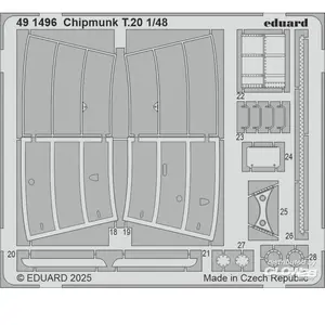 Eduard Chipmunk T.20 AIRFIX pas cher