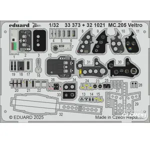 Eduard MC.205 Veltro ITALERI pas cher