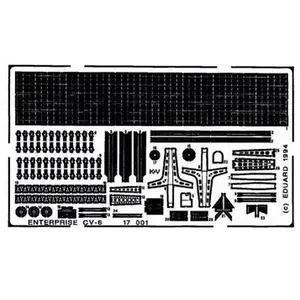 Eduard Porte-avion USS Enterprise CV6 pour Tamiya kit 77514Vendu pargalaxus