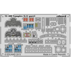 Eduard Vampire T.11 pour Airfix