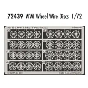 Eduard WWI Wheel Wire Discs pas cher