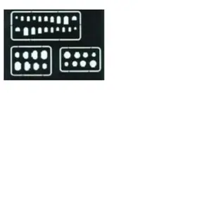 Abdeckungen Und Scharniere Gravierschablone- 1:72e - Eduard Accessories
