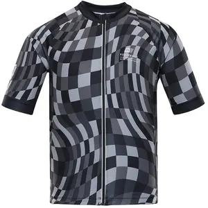 Men's cycling jersey alpine pro sagen dk. true grey, m pas cher