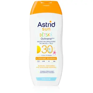 Astrid, Crème solaire, Children Ìs Suntan Lotion SPF 30 Sun 200 ml (Lait solaire, SPF 30, 200 ml) pas cher