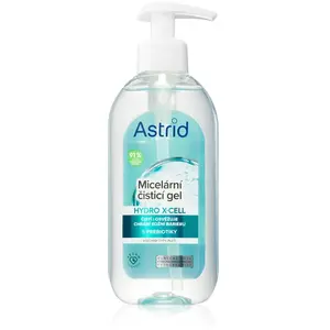 Astrid, Nettoyant pour le visage, Gel micellaire nettoyant pour tous types de peau Hydro X-Cell 200 ml (Gel, 200 ml) pas cher
