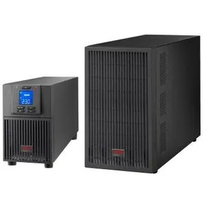 APC Easy UPS On-Line - Onduleur - tour, autonomie prolongée - CA 220/230/240 V - 2700 Watt - 3000 VA - monophasé - Acide de plomb - USB, serial - connecteurs de sortie : 7 - Europe - noir, RAL 7010 pas cher