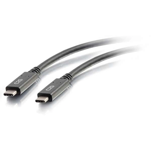 C2G Câble USB C USB 3.1 3 A M/M Noir 0,9 mVendu parfnac-be