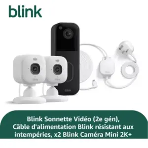 Caméra de surveillance BLINK Whole Home Security pas cher