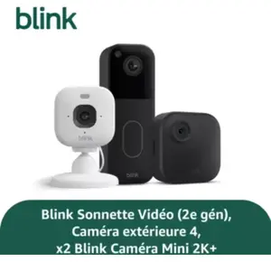 Caméra de surveillance BLINK Whole Home Security Plus pas cher