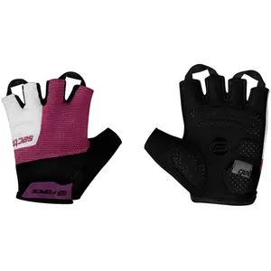 Gants de vélo - FORCE - Sector Lady - Gel - Noir - Violet - Taille L pas cher