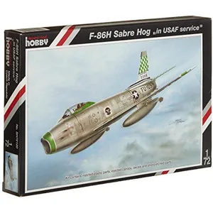 Special Hobby F86h Sabre Hog Usaf Fighter/Bomber Airplane Model Kit (1/72 Scale) pas cher