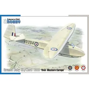Grunau Baby Iib/nord 1300 Over Western Europe - 1:48e - Special Hobby pas cher