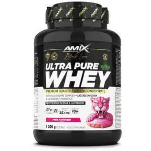 Amix Protéine Panthère Rose Ultra Pure Whey 1kg pas cher