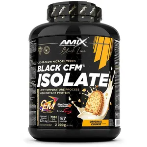 Amix Protéine Black Cfm Isolate Whey 2kg BiscuitVendu parbikeinn