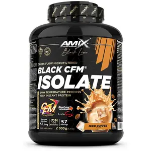 Amix Protéine Black Cfm Isolate Whey 2kg Café Glacé pas cher