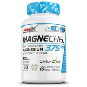Amix Casquettes Magnechel Magnesium Chelate 90 UnitésVendu parbikeinn
