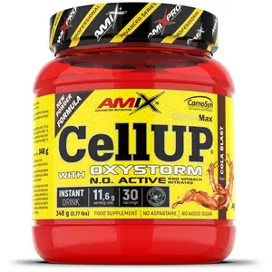 Amix énergie Cellup With Oxystorm Powder Cola 348g pas cher
