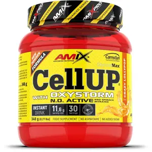Amix Poudre De Boisson énergisante Cellup Oxystorm Sucette 348g pas cher