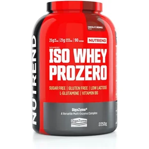 Nutrend ISO Whey Prozero 2250 g brownies au chocolat pas cher